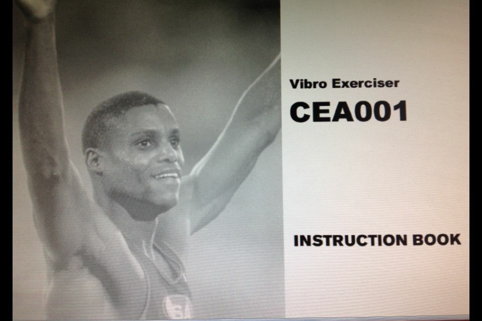 Carl Lewis Vibro Exerciser Manual